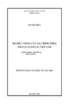 Lds đỗ thu hiền di chúc chung của vợ, chồng theo pháp luật dân sự việt nam