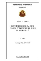 Khóa luận phân tích tình hình tài chính tại công ty trách nhiệm hữu hạn huỳnh thanh sơn, luận văn tốt nghiệp đại học, thạc sĩ, đồ án,tiểu luận tốt nghiệp