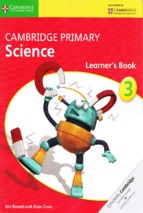 Cambridge primary science 3 learner's book