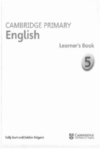 Cambridge primary english 5 learner's book
