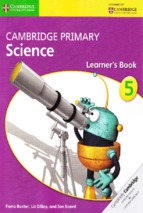 Cambridge primary science 5 learner's book