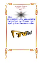 Tiền lương và các khoản trích theo lương tại công ty thiết bịvà quảng cáo truyền hình, luận văn tốt nghiệp đại học, thạc sĩ, đồ án,tiểu luận tốt nghiệp