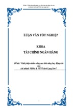 Luận văn giải pháp nhằm nâng cao khả năng huy động vốn của chi nhánh ngân hàng nông nghiệp và phát triển nông thôn tỉnh lạng sơn, luận văn tốt nghiệp đại học,