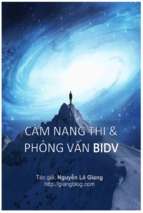 Cam nang thi   phong van bidv 2016 version 2.0_2