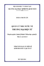 Quản lý nhà nước về thương mại điện tử