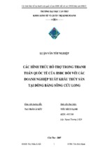 Luận văn các hình thức hỗ trợ trong thanh toán quốc tế của hsbc đối với các doanh nghiệp xuất khẩu thủy sản tại đồng bằng sông cửu long, luận văn tốt nghiệp đại học, thạc sĩ, đồ án,tiểu luận tốt nghiệp