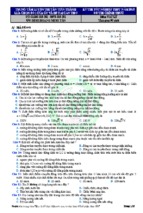 Phân loại theo chương, giải và so sánh đề vật lý thpt 2016 2017