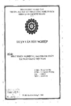 Luận văn phát triển nghiệp vụ bao thanh toán tại ngân hàng việt nam, luận văn tốt nghiệp đại học, thạc sĩ, đồ án,tiểu luận tốt nghiệp