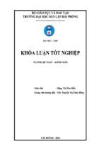 đề tài hoàn thiện công tác kế toán vốn bằng tiền tại công ty tnhh thành hưng, luận văn tốt nghiệp đại học, thạc sĩ, đồ án,tiểu luận tốt nghiệp