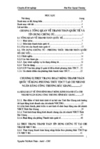 Chuyên đề giải pháp mở rộng và hoàn thiện hoạt động thanh toán quốc tế theo phương thức tín dụng chứng từ tại chi nhánh ngân hàng công thương bắc giang, luận văn tốt nghiệp đại học,