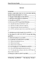 Chuyên đề mở rộng cho vay đối với các doanh nghiệp vừa và nhỏ tại ngân hàng thương mại cổ phần vpbank, luận văn tốt nghiệp đại học, thạc sĩ, đồ án,tiểu luận tốt nghiệp