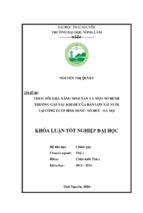 Theo dõi khả năng sinh sản và một số bệnh thường gặp sau khi đẻ của đàn lợn nái nuôi tại công ty cp bình minh   mỹ đức   hà nội