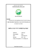 Tình hình mắc bệnh đường hô hấp ở lợn nái ngoại và biện pháp điều trị bệnh tại trại nguyễn thanh lịch   huyện ba vì   hà nội