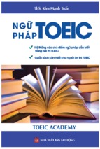 Ngữ pháp toeic -thầy kim mạnh tuấn (rất hay)