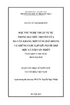 đặc sắc nghệ thuật tự sự trong hai tiểu thuyết của ma văn kháng một vùng đất hoang và những cuộc gặp gỡ; người thợ mộc và tấm ván thiên