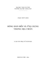 Sóng đàn hồi và ứng dụng trong địa chấn