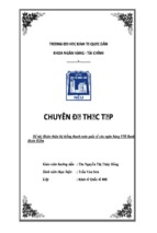 Chuyên đề hoàn thiện hệ thống thanh toán quốc tế của ngân hàng vib bank hoàn kiếm, luận văn tốt nghiệp đại học, thạc sĩ, đồ án,tiểu luận tốt nghiệp