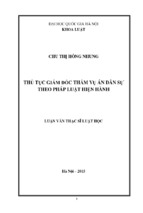 Thủ tục giám đốc thẩm vụ án dân sự theo pháp luật hiện hành