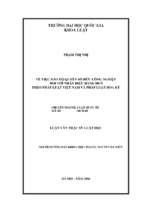 Về việc bảo hộ quyền sở hữu công nghiệp đối với nhãn hiệu hàng hóa theo pháp luật việt nam và pháp luật hoa kỳ