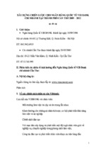 đề tài xây dựng chiến lược cho ngân hàng quốc tế vib bank chi nhánh tại thành phố cần thơ 2009 2012, luận văn tốt nghiệp đại học, thạc sĩ, đồ án,tiểu luận tốt nghiệp