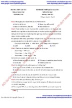 Bộ 9 đề thi thử thptqg năm 2017   các trường chuyên & bộ 10 đề chuẩn cấu trúc của bộ gd và đt