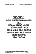 Chuyên đề các nghiệp vụ kế toán trong phòng kế toán doanh nghiệp tại vietcombank bình dương, luận văn tốt nghiệp đại học, thạc sĩ, đồ án,tiểu luận tốt nghiệp