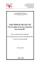 đề tài quan hệ tác động giữa tỷ giá hối đoái usd_vnd và kim ngạch xuất khẩu dầu thô của việt nam giai đoạn 1990 2005, luận văn tốt nghiệp đại học, thạc sĩ, đồ án,tiểu luận tốt nghiệp