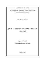 Quân giải phóng miền nam việt nam (1961 1965).