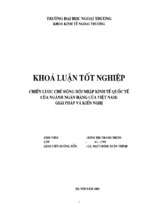 Khóa luận chiến lược chủ động hội nhập kinh tế quốc tế của ngành ngân hàng việt nam_ giải pháp và kiến nghị, luận văn tốt nghiệp đại học, thạc sĩ, đồ án,tiểu luận tốt nghiệp