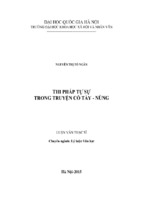 Thi pháp tự sự trong truyện cổ tày – nùng