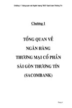 Chuyên đề nghiên cứu việc thực hiện phương thức chuyển tiền tại sở giao dịch ngân hàng thương mại cổ phần sài gòn thương tín sacombank, luận văn tốt nghiệp đại học