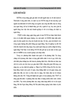 Luận văn một số giải pháp hoàn thiện và phát triển hoạt động thanh toán quốc tế theo phương thức tín dụng chứng từ tại chi nhánh ngân hàng nông nghiệp và phát triển nông thôn đông hà nội