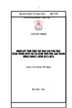 Nhận xét tình hình sót rau sau phá thai bằng thuốc được điều trị tại bệnh viện phụ sản trung ương trong 3 năm 2013 2015