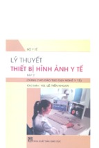 Lý thuyết thiết bị hình ảnh y tế – tập 2 máy siêu âm