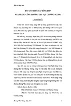 Khóa luận giải pháp nâng cao chất lượng hoạt động tín dụng tại ngân hàng công thương khu vực chương dương, luận văn tốt nghiệp đại học, thạc sĩ, đồ án,tiểu luận tốt nghiệp