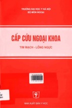 Cấp cứu ngoại khoa tim mạch lồng ngực – đh y hà nội