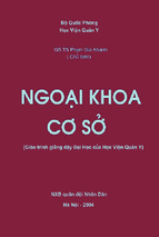 Ngoại khoa cơ sở – học viện quân y
