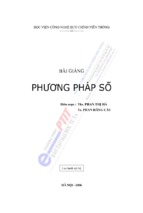 004_bcvt.bài giảng phương pháp số   ths.phan thị hà, 122 trang min