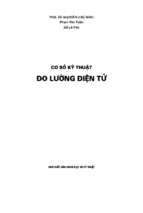 cơ sở kỹ thuật đo lường điện tử   pgs.ts.vũ quý điềm, 473 trang 