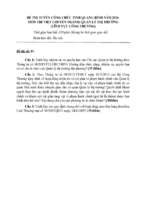 đề thi tuyển công chức tỉnh quảng bình đề thi viết chuyên ngành quản lý thị trường lĩnh vực công thương
