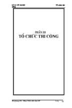 đồ án tổ chức thi công đường