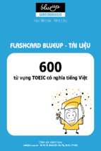 600 từ vựng TOEIC có nghĩa Việt