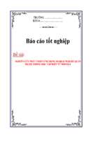 Luận văn nghiên cứu phát triển ứng dụng mobile web để quản trị hệ thống học tập điện tử moodle   luận văn, đồ án, đề tài tốt nghiệp