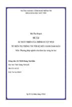 đề tài sự phát triển của trình duyệt web từ hiển thị thông tin tới hệ điều hành đám mây   luận văn, đồ án, đề tài tốt nghiệp