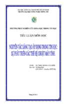 Nguyên tắc sáng tạo áp dụng trong tin học_ sự phát triển các thế hệ chuột máy tính   luận văn, đồ án, đề tài tốt nghiệp