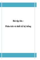 Phân tích và thiết kế hệ thống   đề tài_ website giới thiệu sách qua   luận văn, đồ án, đề tài tốt nghiệp