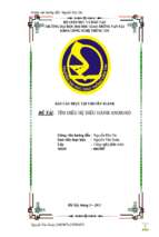 đề tài tìm hiểu hệ điều hành android   luận văn, đồ án, đề tài tốt nghiệp