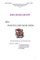 Môn phân tích thiết kế hệ thông   quản lí cửa hàng hoa   luận văn, đồ án, đề tài tốt nghiệp