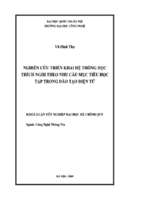 Khóa luận nghiên cứu triển khai hệ thống học thích nghi theo nhu cầu mục tiêu học tập trong đào tạo điện tử   luận văn, đồ án, đề tài tốt nghiệp