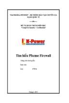 Tìm hiểu pfsense firewall   luận văn, đồ án, đề tài tốt nghiệp